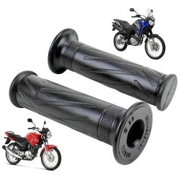 WESTER - PAR MANOPLA - YBR FACTOR 125/150 / FAZER 150 / LANDER 250 / TENERE / FAZER 250 -  PRETA