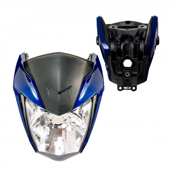 PLASMOTO - KIT FRENTE TITAN 160 (2024) - (AZUL SPENCER PEROLIZADO)