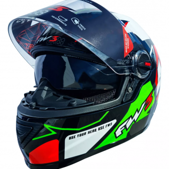 FW3 - CAP GTX 43 VERMELHO E VERDE N60