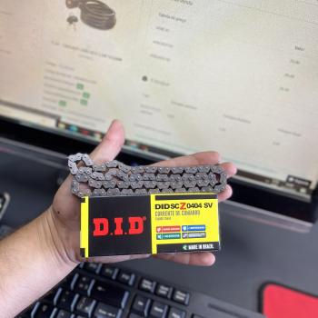 DID - CORRENTE DE COMANDO 94L - CG TITAN/JOB 150 2004-08 - CG FAN/TITAN 150 2009-15 - FAN 125 2009-18 - NXR BROS 150 2006-15