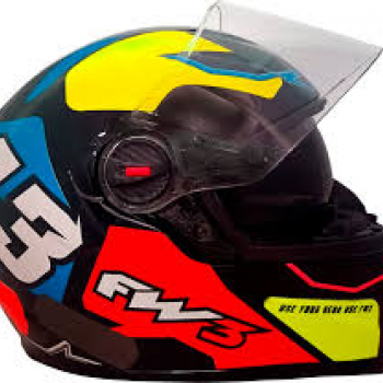 FW3 - CAP GTX 43 AMARELO E AZUL N58