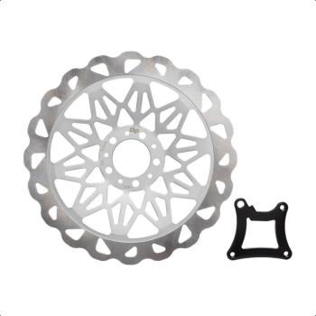 GP7 - DISCO DE FREIO DIANTEIRO - FAN/CARGO/TITAN 150 / 160 (2009-2023) PRATA 320MM OVERSIZE