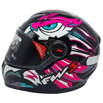 FW3 - CAP GTN EAGLE ROSA COM AZUL N58