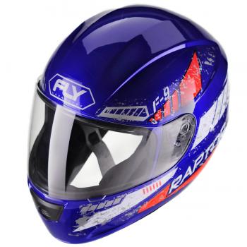 FLY - CAP F-9 RAPTOR AZUL/VERMELHO -N 60