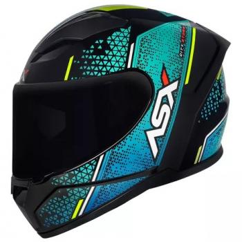 ASX - CAP CITY STORM BRILHO PRETO/TIFANNY/AMARELO  N58/M