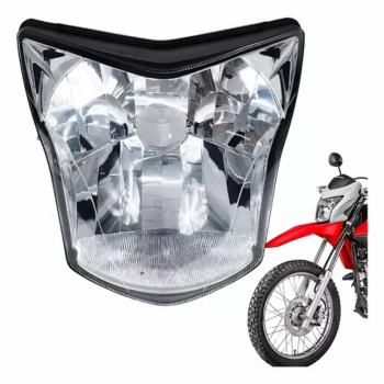 MELC - FAROL/BLOCO OPTICO - LENTE CRISTAL - NXR BROS 150 2013/15 - NXR BROS 160 2015/2024