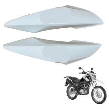 PLASMOTO - ASA DE TANQUE - BROS 160 (2015/2021) BRANCO - S/COMPLEMENTO