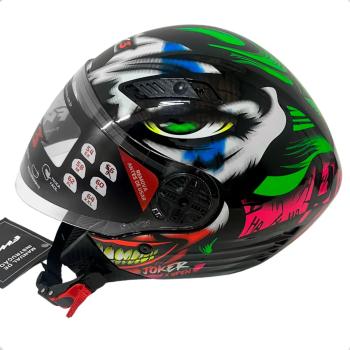 FW3 - CAP X OPEN JOKER PRETO FOSCO N58