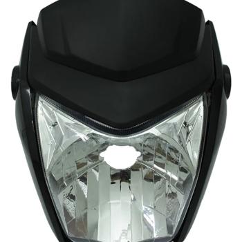 PLASMOTO - FRENTE - S/ARANHA - START/FAN 125/150/160 2014/2021 - TITAN 150 (2014 /2015) - PRETO INJETADO