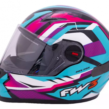 FW3 - CAP GTX FOX AZUL TIFFANY C/OCULOS N60