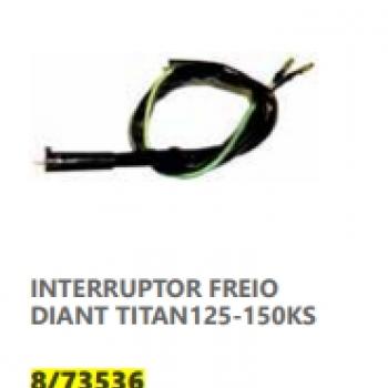 ALLEN - INTERRUPTOR FREIO DIANTEIRO (CEBOLINHA) - FAN/TITAN 125/150 KS - FREIO TAMBOR