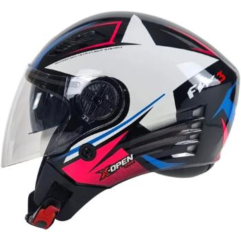 FW3 -  CAP X OPEN UP STAR AZUL TIFFANY C/ROSA - N56