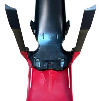 SPORTIVE - PARALAMA DIANTEIRO [A+B] [MODELO CB TWISTER 300F 2025] ADAPTADO  - FAN 125 2014/18 - START/FAN/TITAN 150/160 (2014/2024) - VERMELHO PEROLA