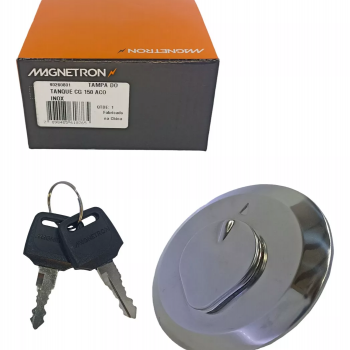 MAGNETRON - TAMPA DE TANQUE - Cb 300 2009/15 - CBX STRADA 200 1994/2002 - Cbx Twister 250 2001/08 - FAN 125 2005/15 - CG START/FAN/TITAN 150 2004/15 - NX 350 SAHARA 1991/99 - FALCON 400 - BROS 125/150 2003/15 - TORNADO 250 - XRE 300 2009/15