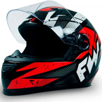 FW3 - CAP GTN SPEED PRETO C/VERMELHO N58