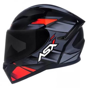 ASX - CAP CITY START BRILHO PRETO/VERMELHO/CINZA  N60/L