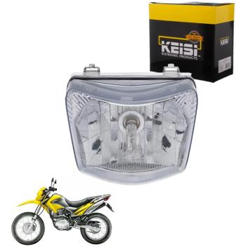KEISI - FAROL/BLOCO OPTICO - NXR BROS 150 2009/2012 - NXR BROS 125 2013/2015 - POP 100 2013/2015