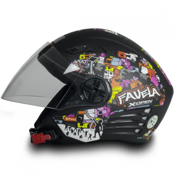 FW3 - CAP X OPEN FAVELA PRETO FOSCO N56