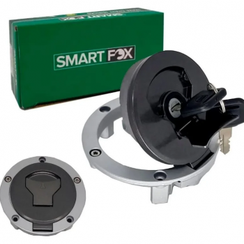 SMARTFOX  - TAMPA TANQUE - CG START/FAN/CARGO/TITAN 160 2016-24 - NXR BROS 160 2016-24 - XRE 300 2016-18 - CB TWISTER 250F 2016-22 - XRE 190 2016/24 - FAN/CARGO 125 2016/18