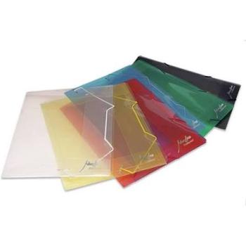 PASTA ABA ELASTICO PLASTICA MINI-OFICIO L 20MM - CORES VARIADAS