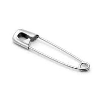 ALFINETE DE SEGURANCA PRATA NR 01 - UNIDADE