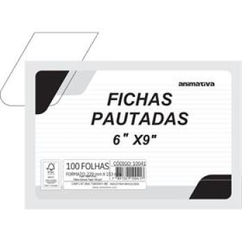 FICHA PAUTADA 6X9 - UNIDADE
