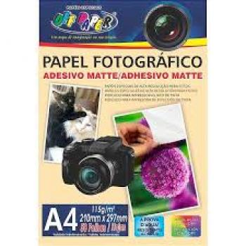 PAPEL FOTOGRAFICO A4  115G OFFPAPER UNIDADE
