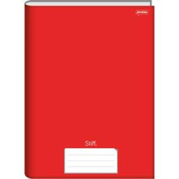 CADERNO BROCHURAO CD 96FLS VERMELHO