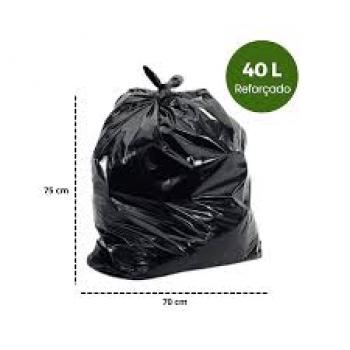 SACO DE LIXO 40LTS REFORCADO C 5