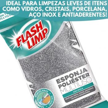 ESPONJA MULTIUSO C/1 EP1416360 FLASH LIMP