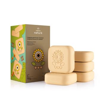 SABONETES EM BARRA NATURE QUADRADINHOS