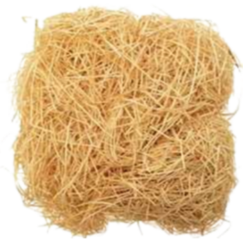 PALHA DECORATIVA DE MADEIRA NATURAL 50G