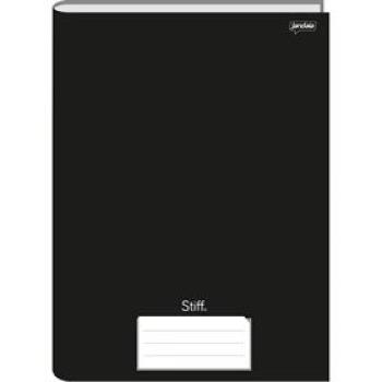 CADERNO BROCHURAO CD 48FLS PRETO