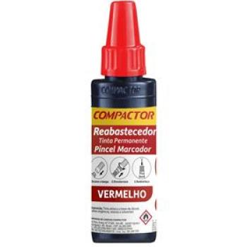 TINTA MARCADOR PERMA  REABAS 020ML VERMELHO  00884-COMPACTOR