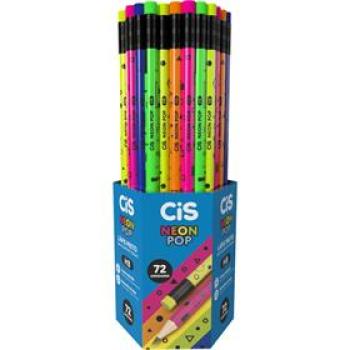 LAPIS PRETO REDONDO CIS NEON HB 43.5106