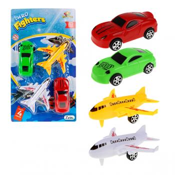 COLECAO VEICULOS RODA LIVRE 4PCS