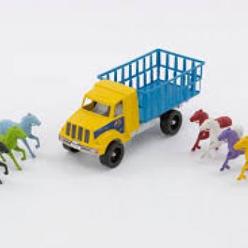 CAMINHAO BOIADEIRO 20 CM C CAVALO REF 300