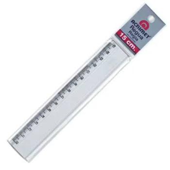 REGUA ACRIMET POLIESTIRENO 15CM