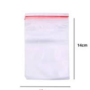SACO ZIP NR 05 10X14CM - UNIDADE