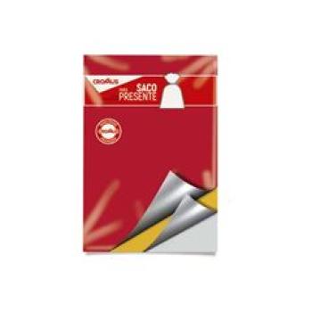 SACO PRESENTE METAL 15X21