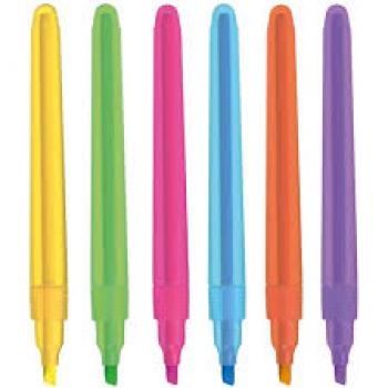 MARCA TEXTO CIS LUMINI LITE CORES NEON SORTIDAS
