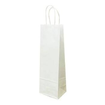 SACOLA GARRAFA SG 10X10X40 BRANCO