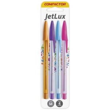 CANETA JET LUX COMPACTOR 4 CORES