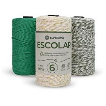 BARBANTE COLORIDO 100G 101 METROS EUROFARMA