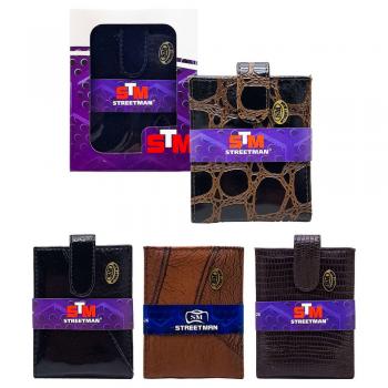 CARTEIRA MASCULINA COM ABOTUADOURA STREETMAN 437 - 133335
