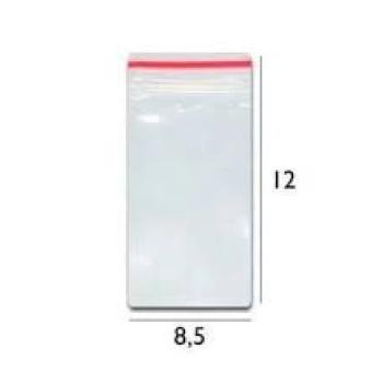 SACO ZIP NR 04 8,5X12CM - UNIDADE