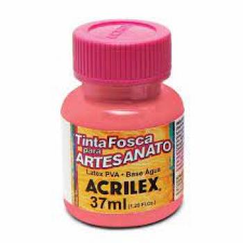 TINTA FOSCA PVA P/ ARTESANATO 37ML ROSA CHA