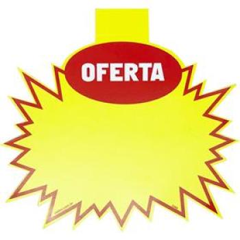 CARTAZ PARA MARCACAO SPLASH OFERTA PQ 16CMx20 AM - RADEX