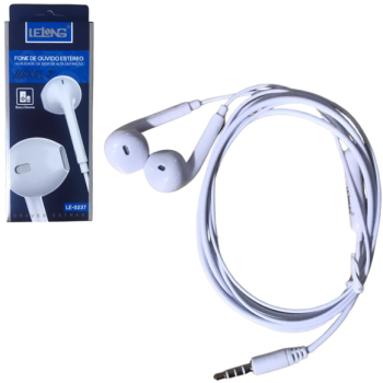 FONE DE OUVIDO REDONDO C/MICROFONE