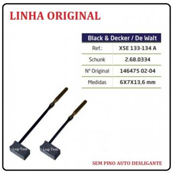 P4-3-1 / XSE 133-134 A - ESCOVA DE CARVÃO DEWALT - DW 503